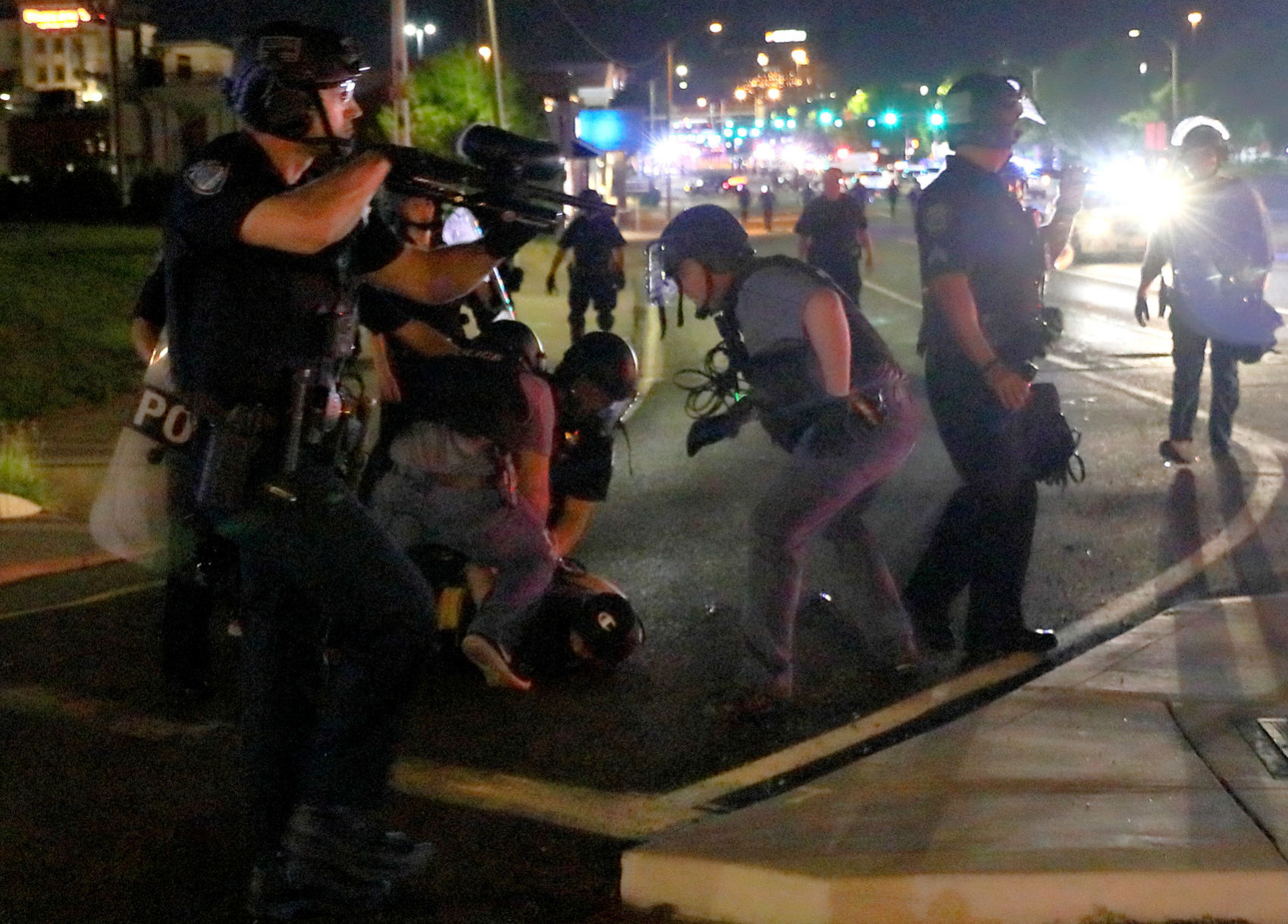 Protests in Richmond Heights